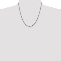Sterling Silver 2.5mm Solid Rope Chain