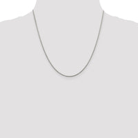 Sterling Silver 1.5mm Diamond-cut Spiga Chain