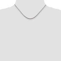 Sterling Silver 2mm Diamond-cut Spiga Chain