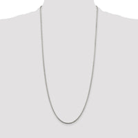 Sterling Silver 2mm Diamond-cut Spiga Chain