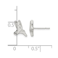 Sterling Silver Hummingbird Post Earrings