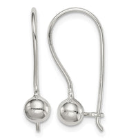 Sterling Silver 5mm Ball Earrings
