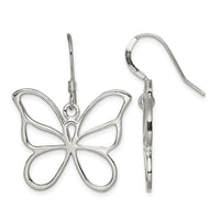 Sterling Silver Butterfly Earrings