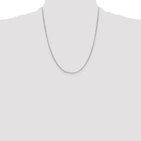 Sterling Silver 2mm Rolo Chain w/4in ext.