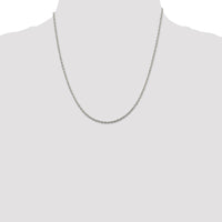 Sterling Silver 2mm Loose Rope Chain