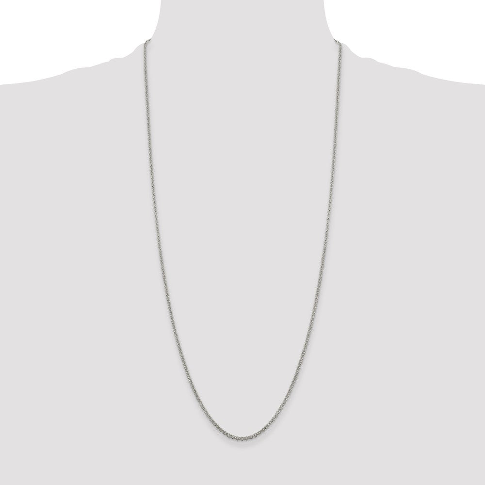 Sterling Silver 2mm Rolo Chain