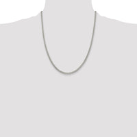 Sterling Silver Polished 3.15mm Curb Chain