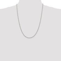 Sterling Silver 2.75mm Oval Fancy Rolo Chain