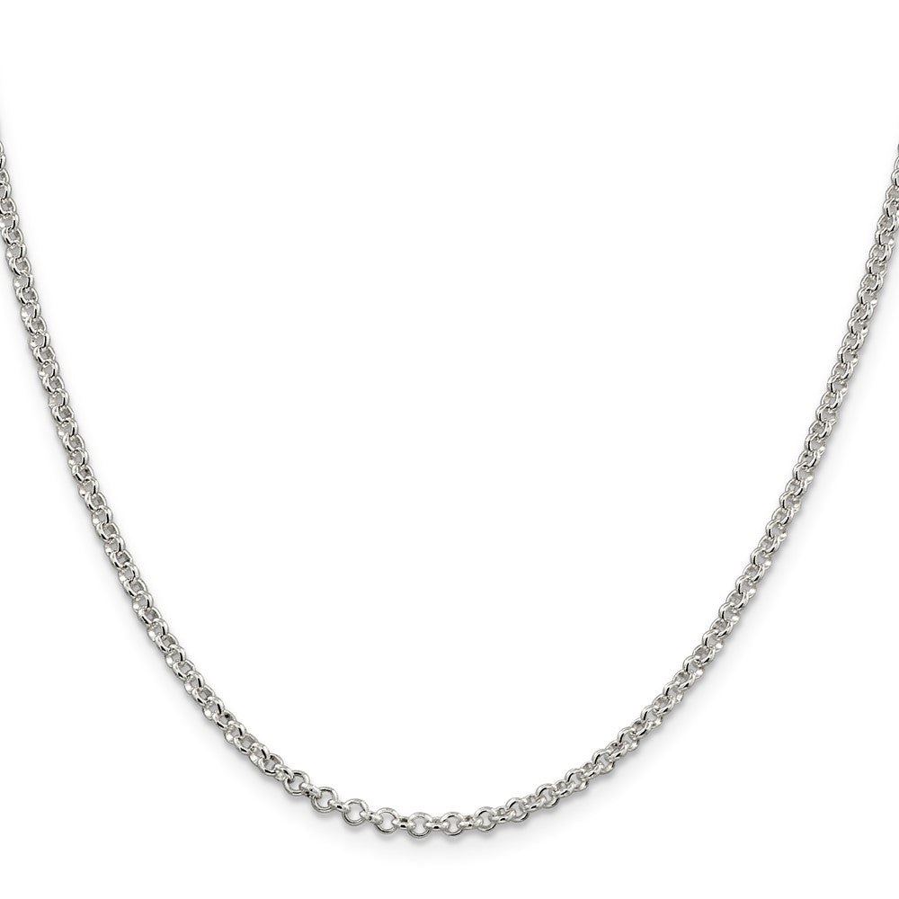 Sterling Silver 2.8mm Rolo Chain