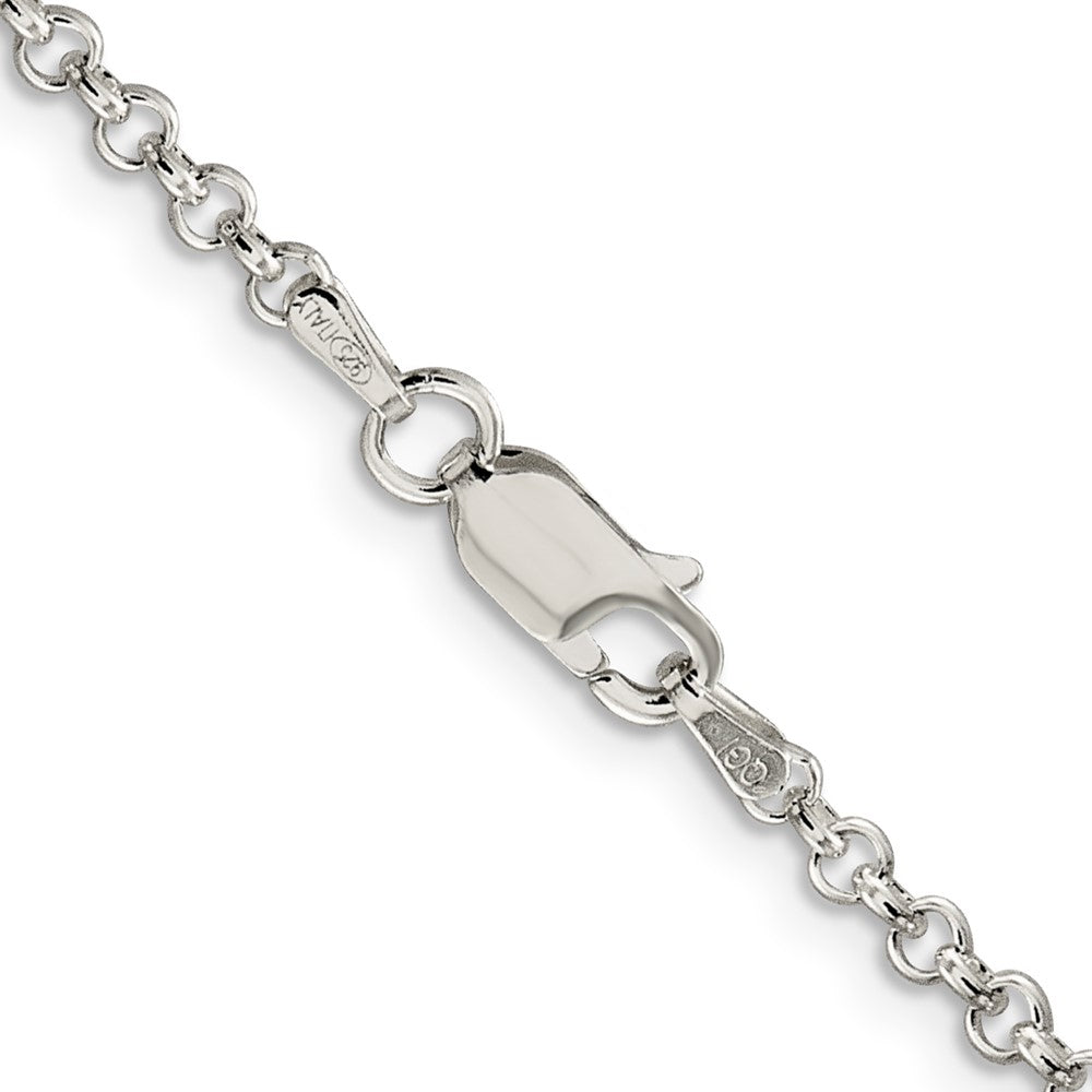 Sterling Silver 2.8mm Rolo Chain