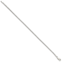 Sterling Silver 2.8mm Rolo Chain