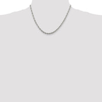 Sterling Silver 3.8mm Loose Rope Chain