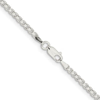 Sterling Silver 2.6mm Round Box Chain