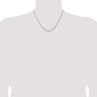Sterling Silver 2.6mm Round Box Chain