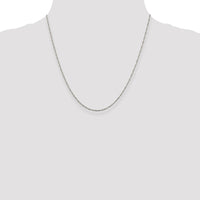 Sterling Silver 1.95mm Loose Rope Chain