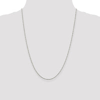 Sterling Silver 1.95mm Loose Rope Chain