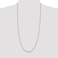 Sterling Silver 1.95mm Loose Rope Chain