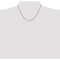 Sterling Silver 4mm Rolo Chain