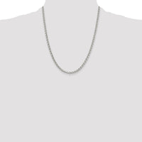 Sterling Silver 4mm Rolo Chain