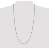 Sterling Silver 4mm Rolo Chain