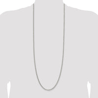 Sterling Silver 4mm Rolo Chain