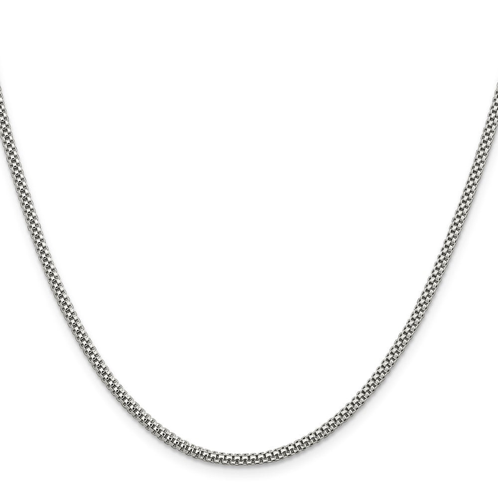 Sterling Silver 2.4mm Corona Chain