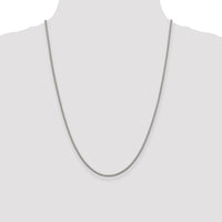Sterling Silver 2.4mm Corona Chain