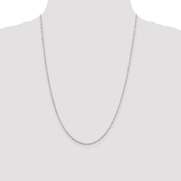 Sterling Silver 1.4mm Singapore Chain