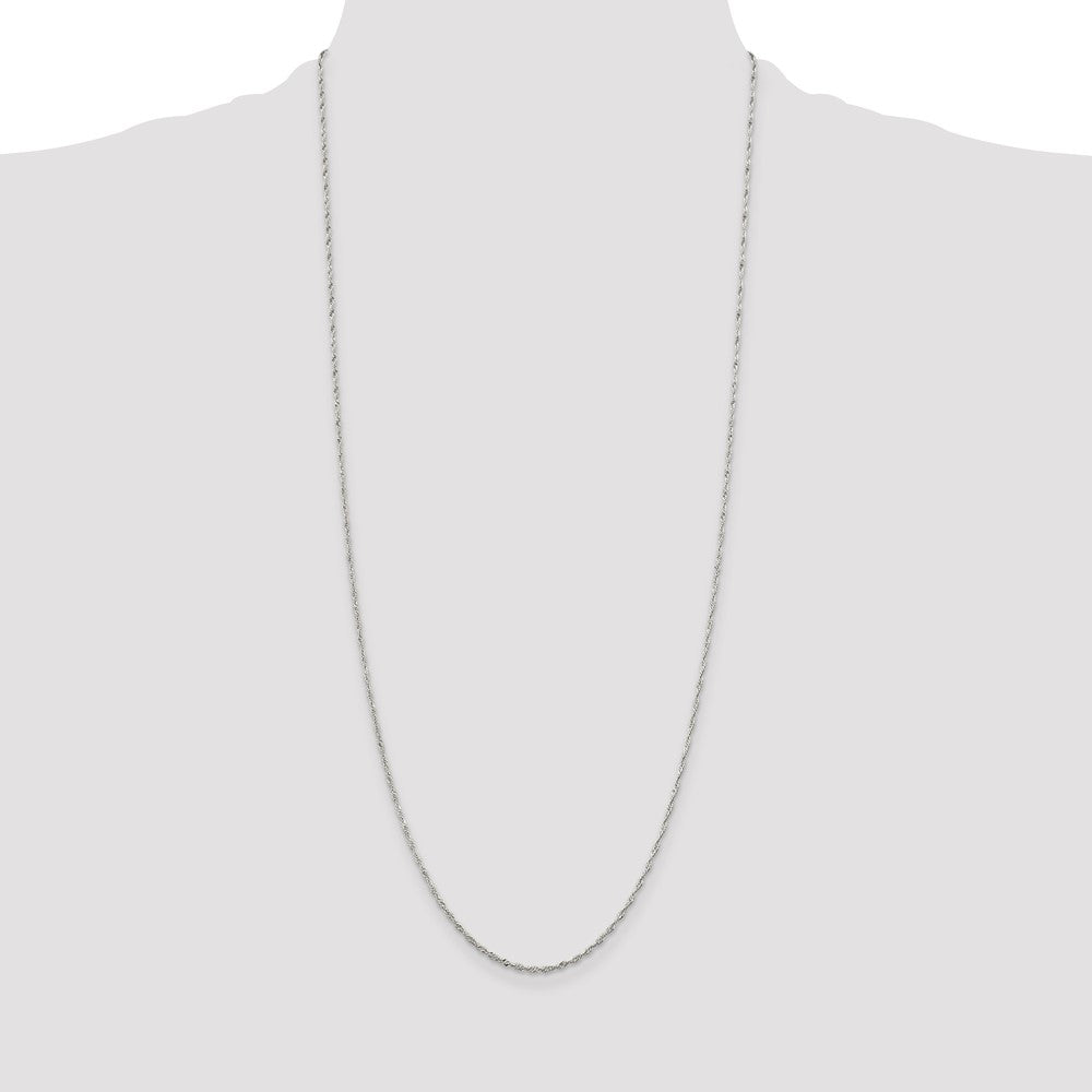 Sterling Silver 1.4mm Singapore Chain
