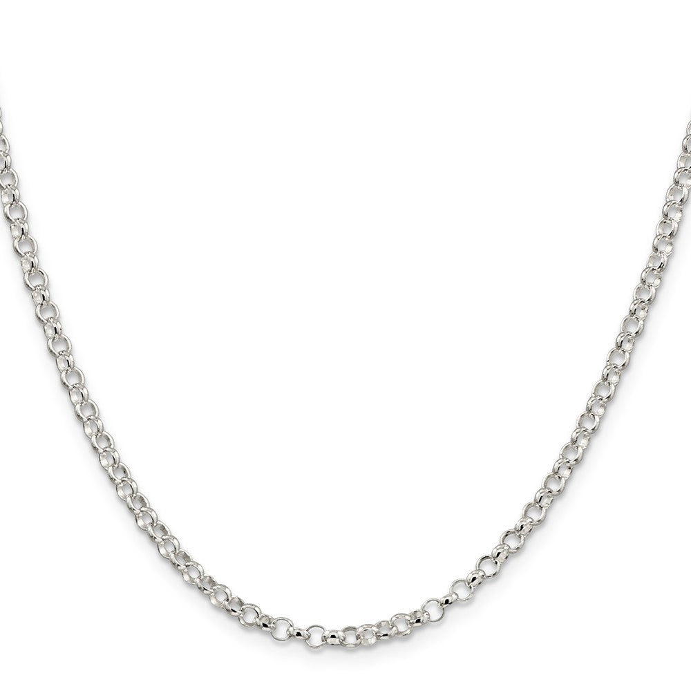 Sterling Silver 3.5mm Rolo Chain