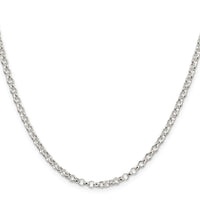 Sterling Silver 3.5mm Rolo Chain