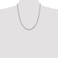 Sterling Silver 4mm Rolo Chain