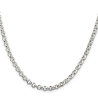 Sterling Silver 4.6mm Rolo Chain
