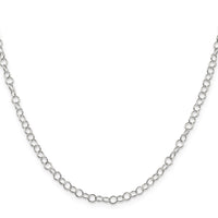 Sterling Silver 3.5mm Fancy Cable Chain