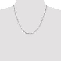 Sterling Silver 3.5mm Fancy Cable Chain