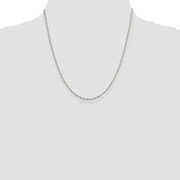 Sterling Silver 2mm Singapore Chain