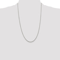 Sterling Silver 2mm Singapore Chain