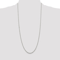 Sterling Silver 2mm Singapore Chain