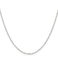 Sterling Silver 1.2mm Figaro Chain
