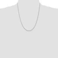 Sterling Silver 2.25mm Figaro Chain
