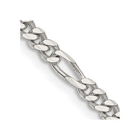 Sterling Silver 3.5mm Figaro Chain