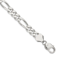 Sterling Silver 8mm Figaro Chain
