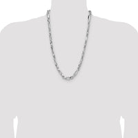 Sterling Silver 7mm D/C Figarope Chain