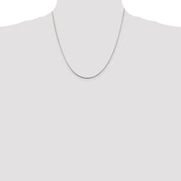 Sterling Silver 1.25mm Diamond-cut Snake Chain