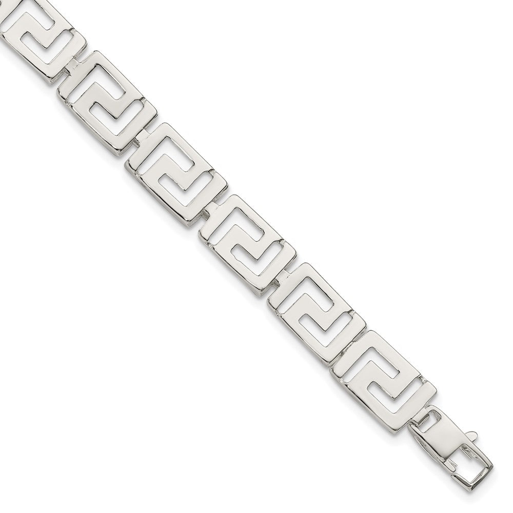 Sterling Silver Greek Key Bracelet