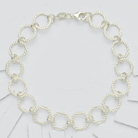 Sterling Silver Fancy Bracelet