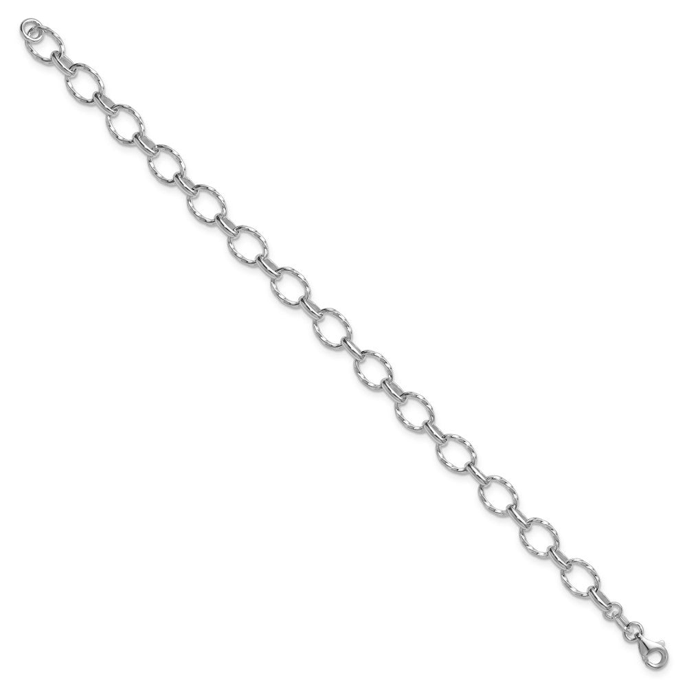 Sterling Silver Fancy Bracelet