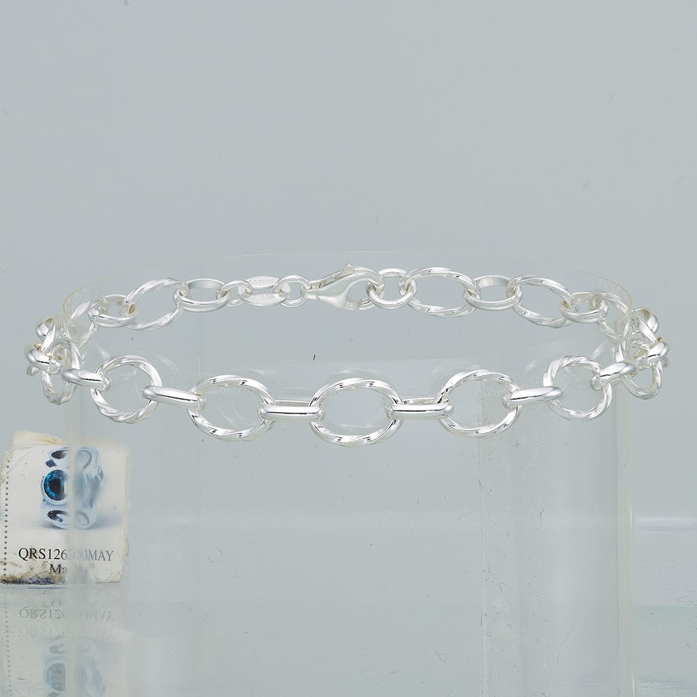 Sterling Silver Fancy Bracelet