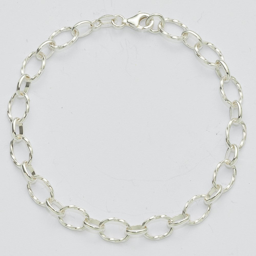 Sterling Silver Fancy Bracelet