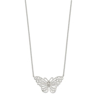 Sterling Silver Butterfly Necklace